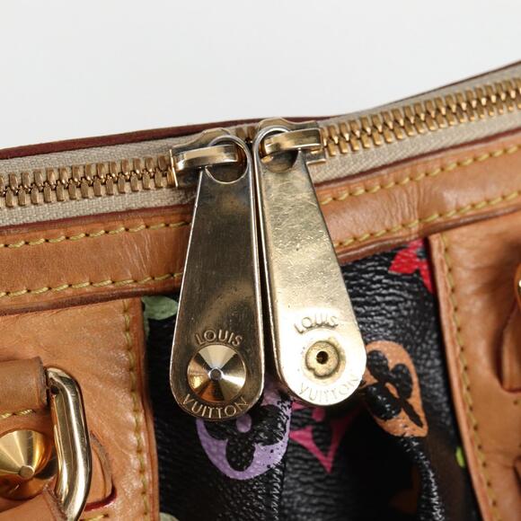 LOUIS VUITTON Monogram Multicolor Courtney MM Bag Black M45642 - Picture 16 of 16